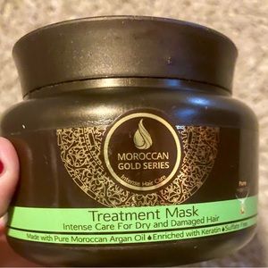 Moroccan Gold Series brand treatment mask for dry/damaged hair. It is brand new!